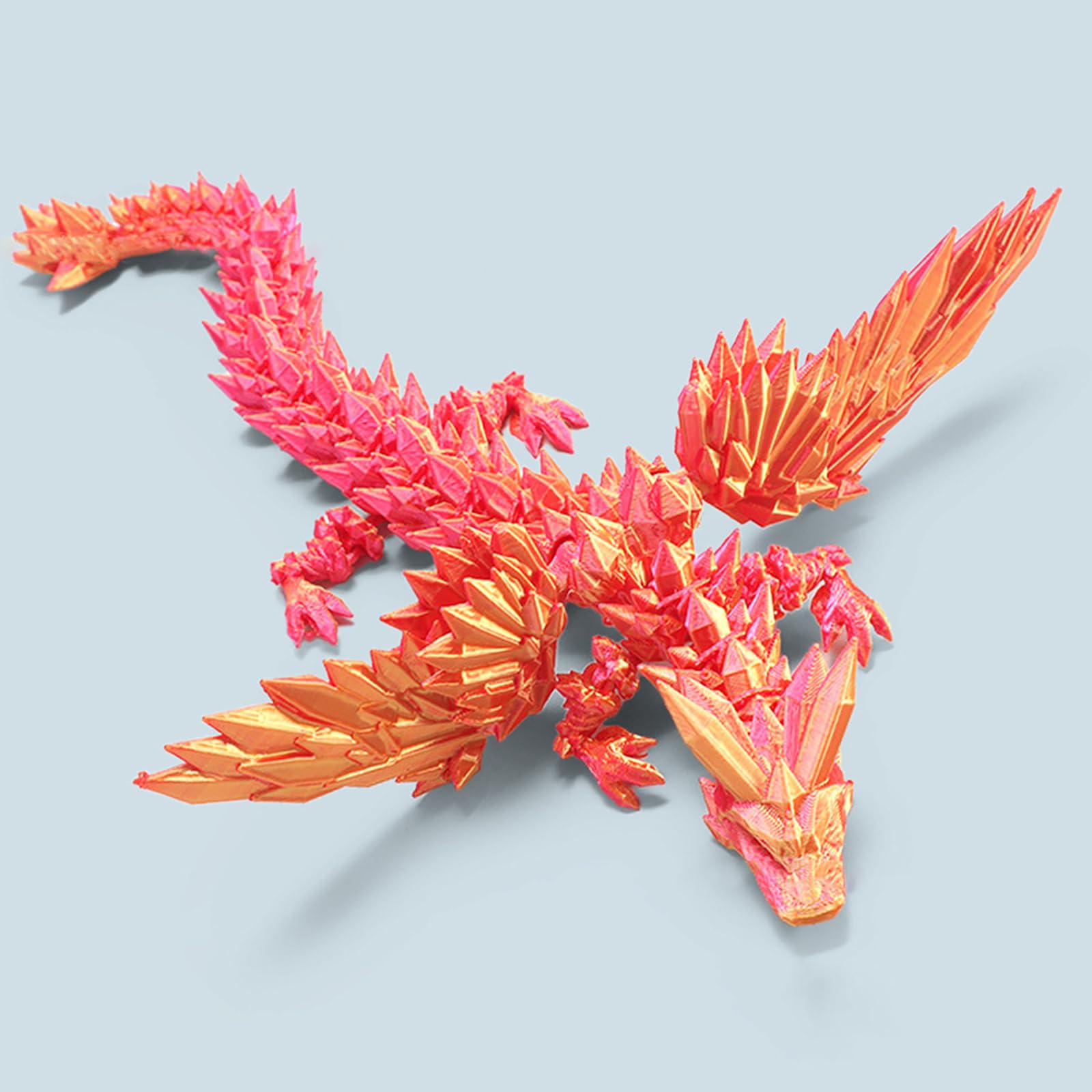 Amazon.co.jp: KXWDKJ 3Dドラゴン 3Dプリントおもちゃ 3Dドラゴン 羽