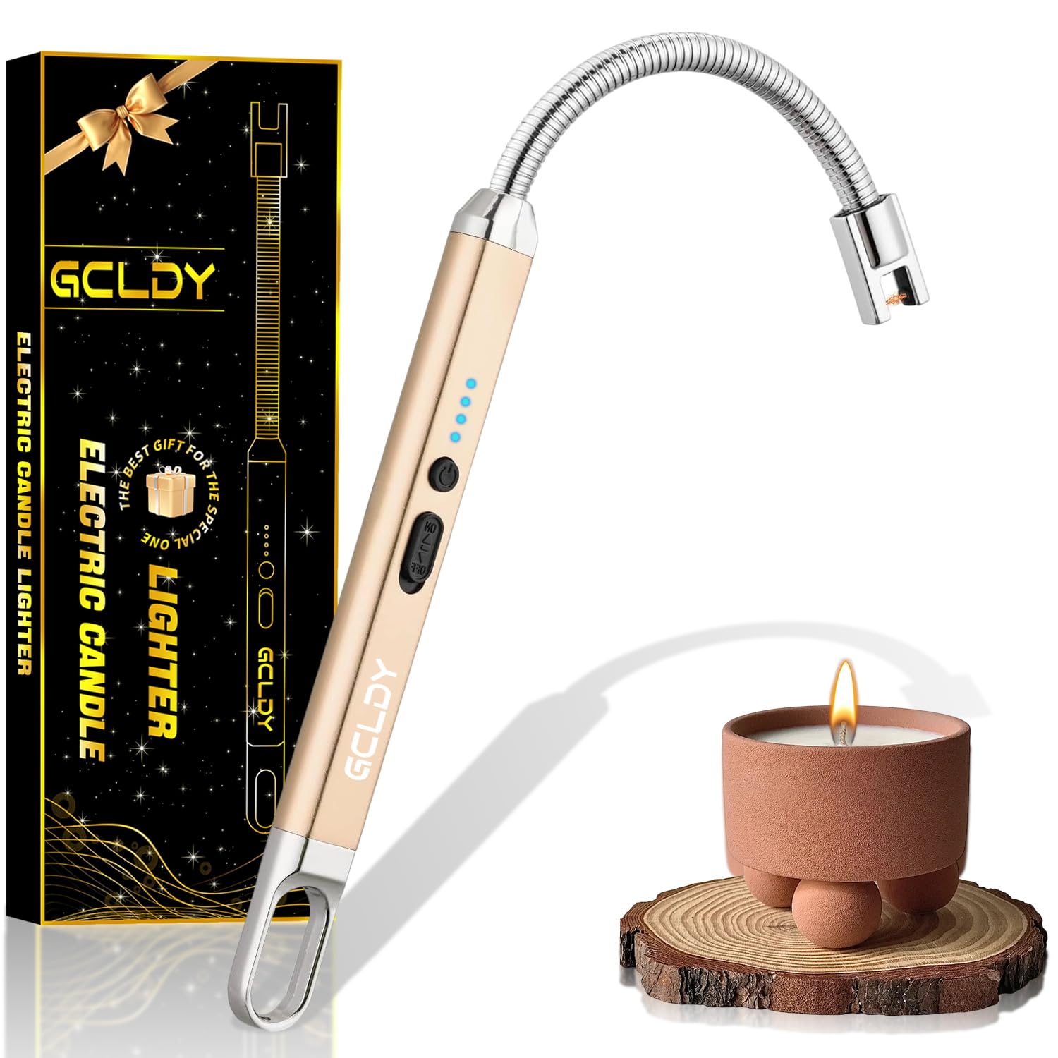 Electric Candle Lighter, Valentines Day Gifts for Her/Him, Women/Mens Valentines Gifts, Birthday for Women Men Mom Wife Sister, Rechargeable USB Lighter Arc Lighters for Candle Camping-image-39