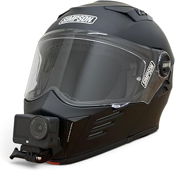 Action Cam Chin Mount for helmets Single, Simpson Darksome