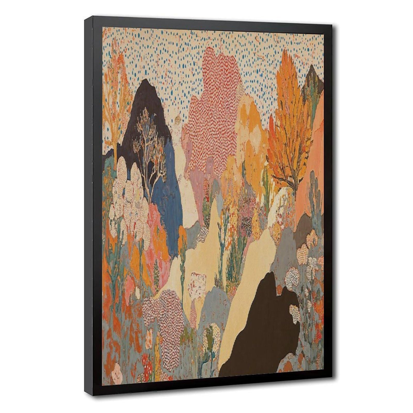 Bareronor Abstract Botanical Poster (3) Canvas Poster Bedroom Decor Landscape Office Room Decor Gift 20" L X 30" W