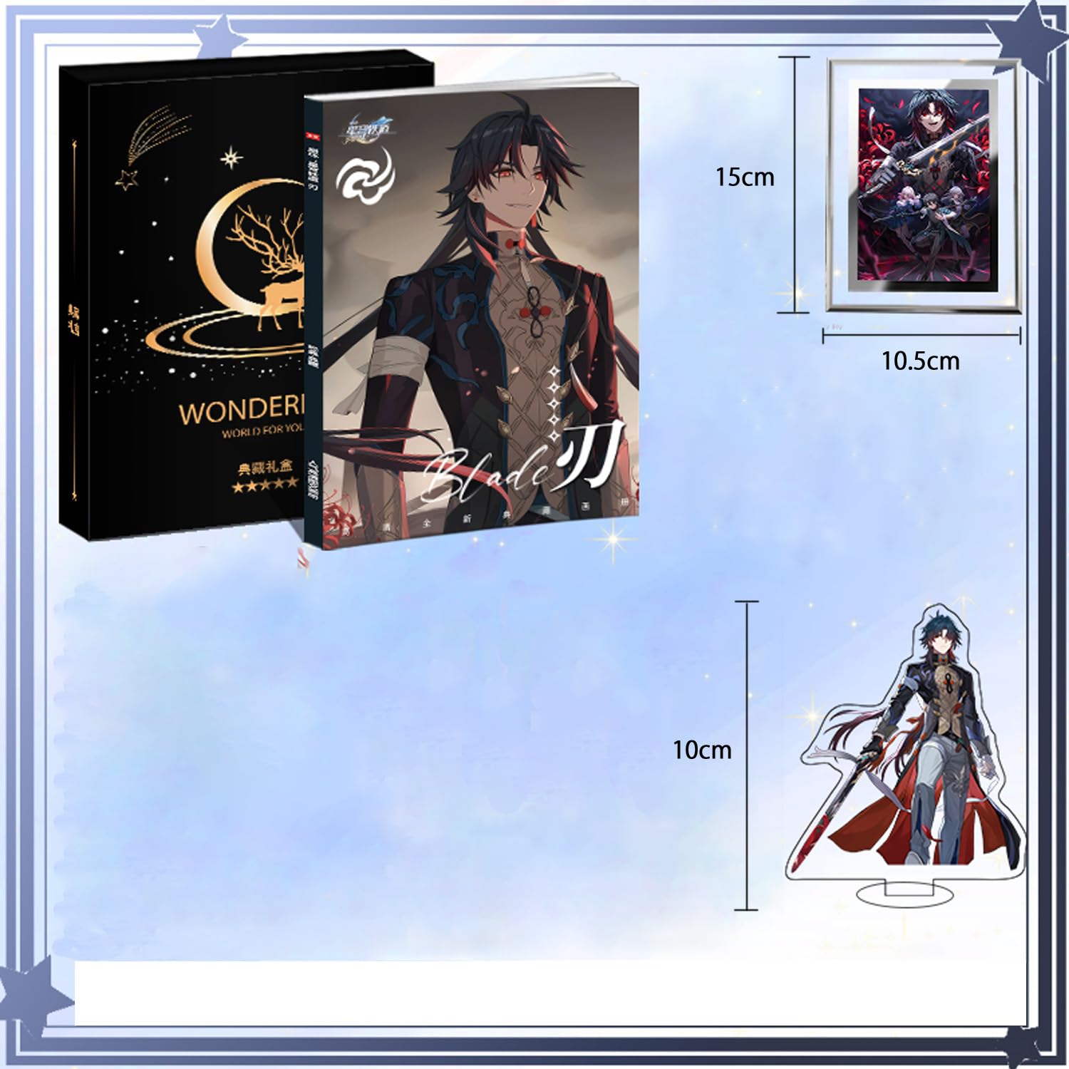 崩壊：スターレイル 刃グッズセット Amazon.co.jp: [DIROLVON] 崩壊スターレイル グッズ セット 福袋