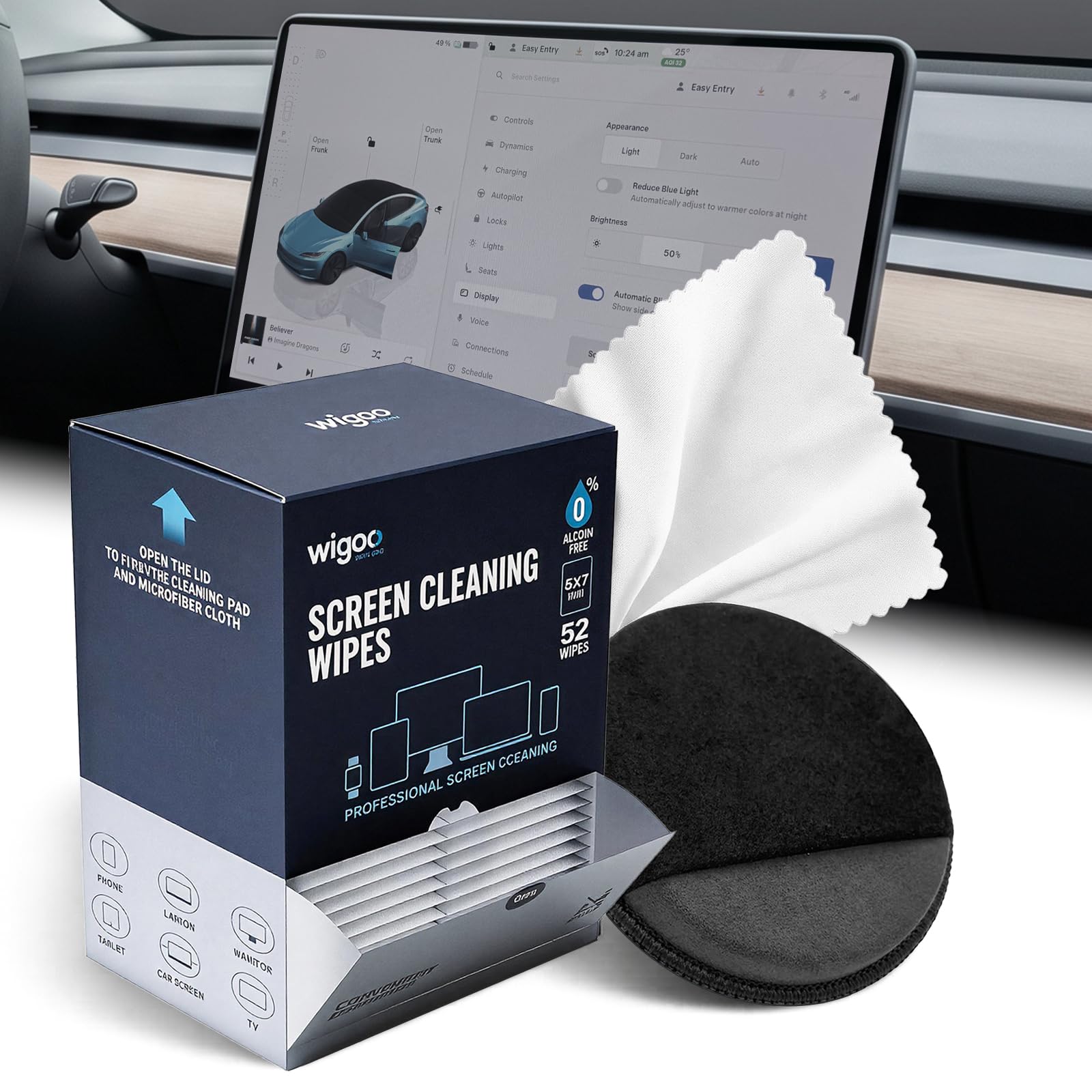 Wigoo Car Screen Cleaner Kit