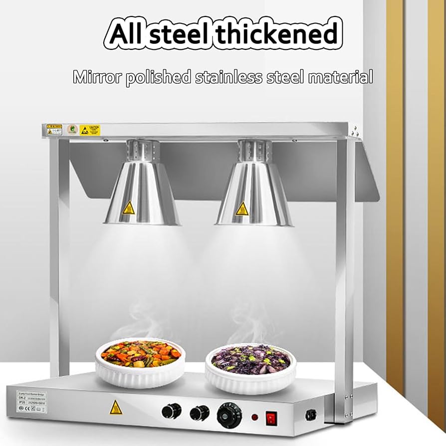 ヒートランプ　ヒートウォーマー　ダブルヘッド Amazon | 食品保温用ヒートランプ フードウォーマーランプ
