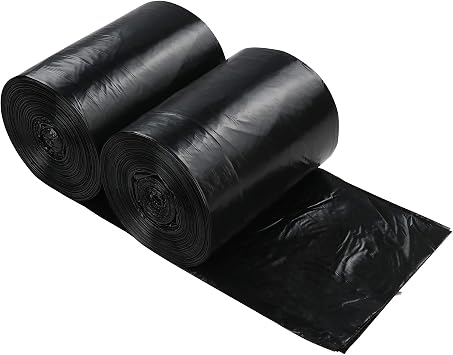 10 Gallon Kitchen Trash Bag, Black Wastebasket Liners, 170 Counts