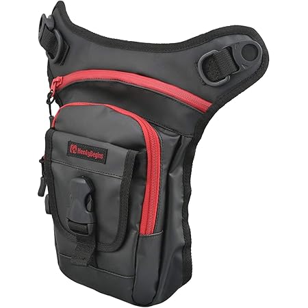 Amazon デイトナ ヘンリービギンズ バイク用 ホルスターバッグ 1l ブラック ポリエステル 長財布収納可 3室構造 Dh 740 96490 車 バイク 車 バイク