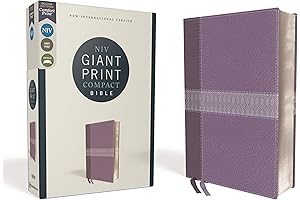 NIV Giant Print Compact Bible for Women: Perfect for Study and Devotion