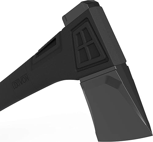 Miniatura 8 de LEXIVON V18s - Hacha de división de 18 pulgadas, mango compuesto de fibra de vidrio ligero y agarre ergonómico TPR | Funda protectora de transporte