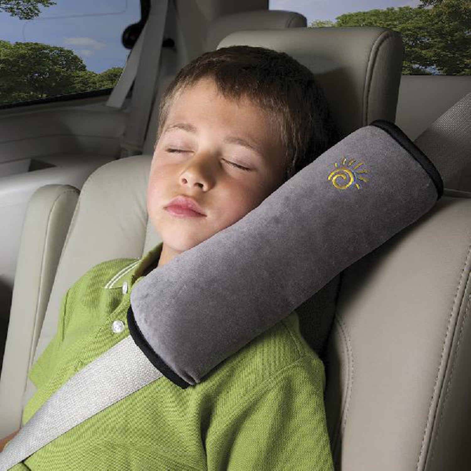 Benting Seat Belt Pillow for Kids Travel,Neck Support Headrest Seatbelt  Pillow Cover,Car Seat Strap Cushion Pads for Boy girl Baby