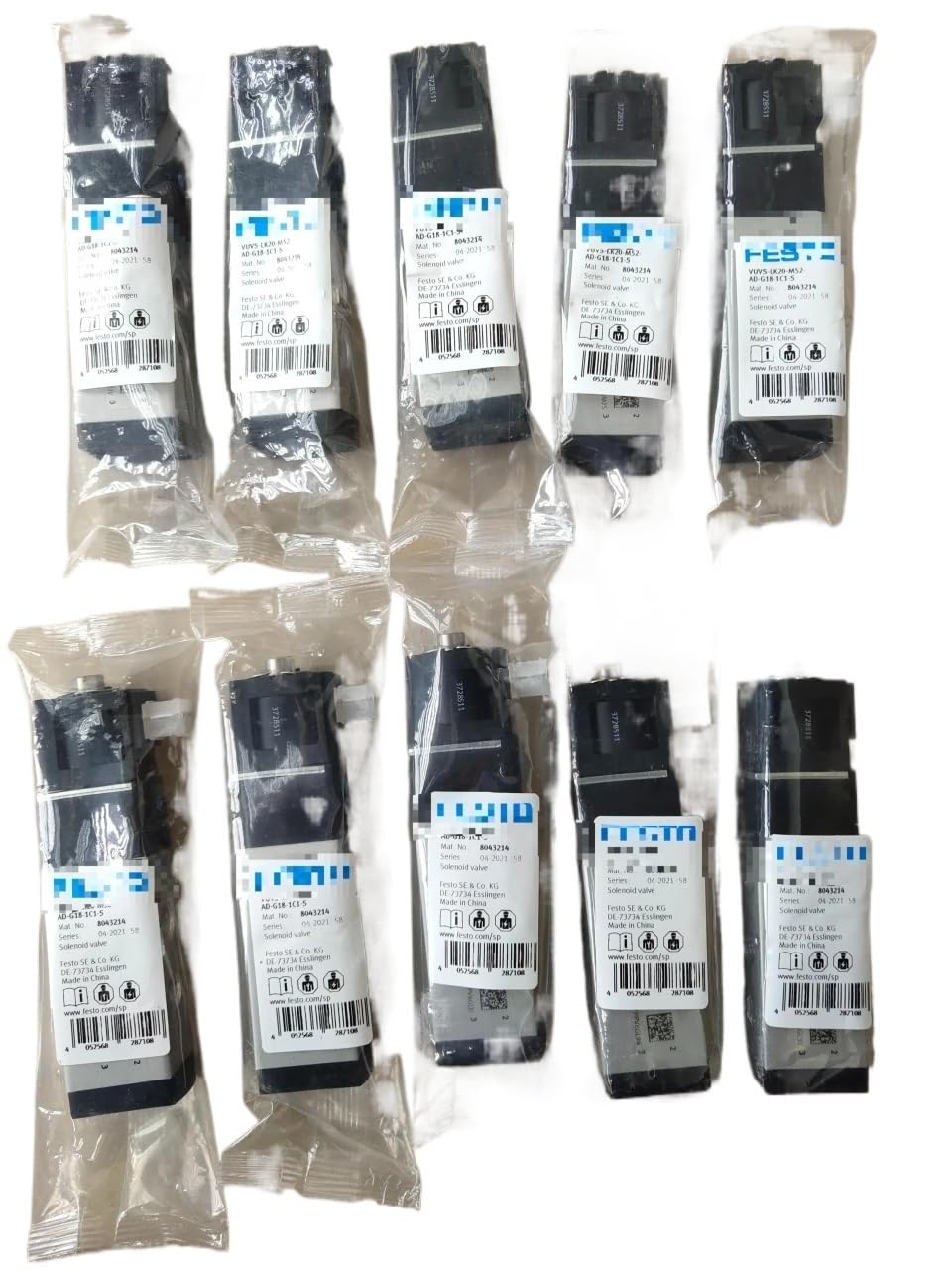 QRUYHBAJU 1pcs Solenoid Valve VUVS-LK20-M52-AD-G18-1C1-S 8043214 VUVS-LK20-M32C-AD-G18-1C1-S VUVS-LK25-M52-AD-G14-1B2-S 8043218(8043217)