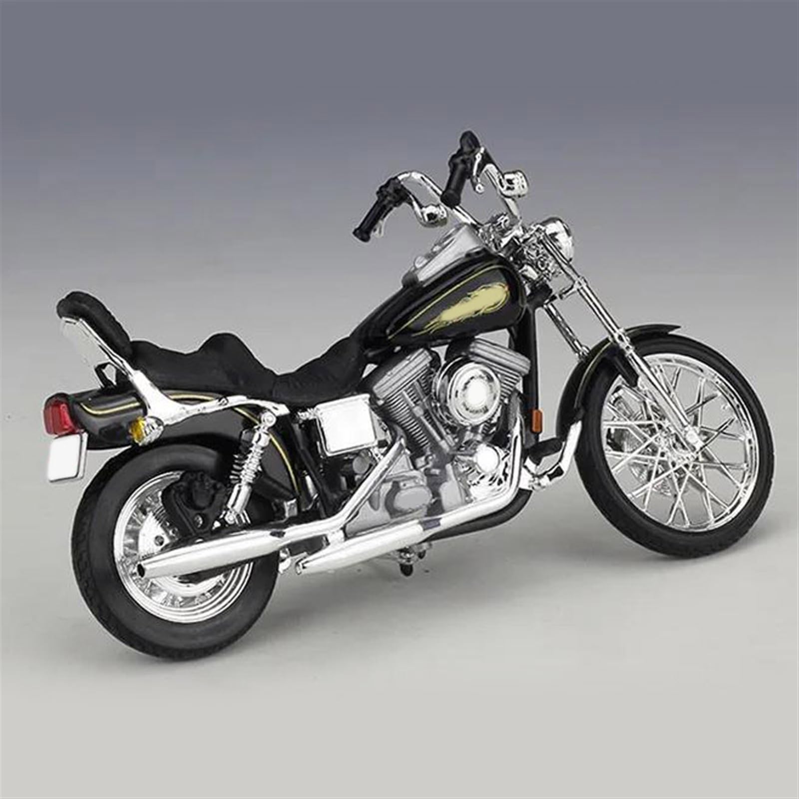 SEYXF Motorbike Toy 1:18 Motorcycle Model Simulation Alloy Toy for Harley FXDWG for Dyna Wide Glide 1997