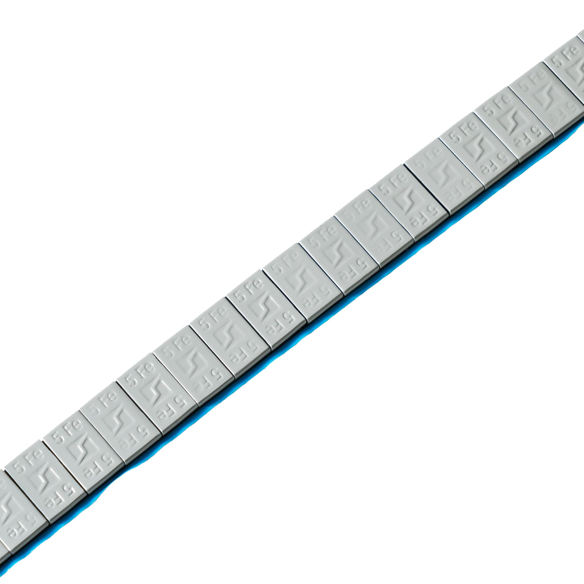 Stix Automotive Equipment - Pesi Adesivi di bilanciamento - Rotolo da 6 kg - 1200 x 5 g - Edgy - Slim - Autoadesivo