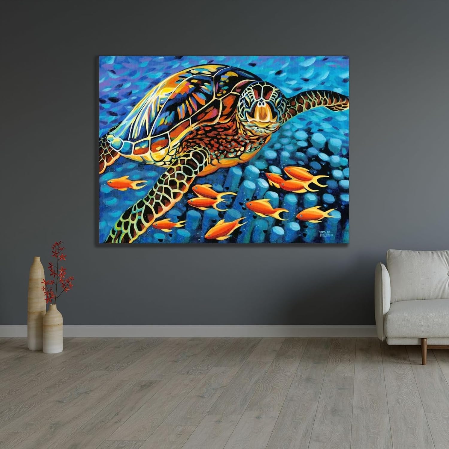 ArtDirect Cruising Along I Unframed Art Print Giclee Poster by Vitaletti, Carolee - Ready for Framing with Customization Sizes 10x8, 14x11, 20x15, 32x24, 48x36, and 60x45 Inches