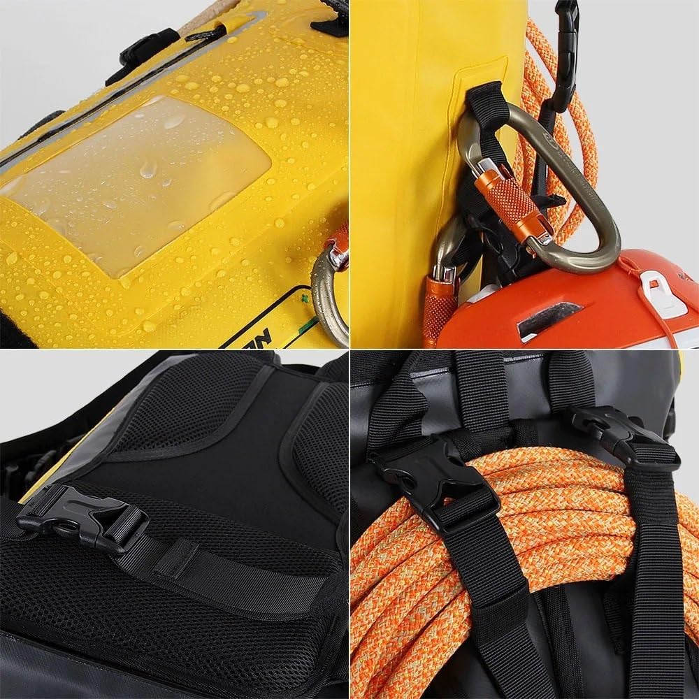 Torby do nurkowania Wodoodporny plecak River Trekking Profesjonalny nurkowanie wędkarstwo Outdoor Pack Dwuwarstwowy wodoodporny