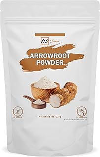 mGanna 100% Natural Arrowroot Powder 227 g / 0.5 lbs for Baking and Food Recipes (Maranta arundinacea)