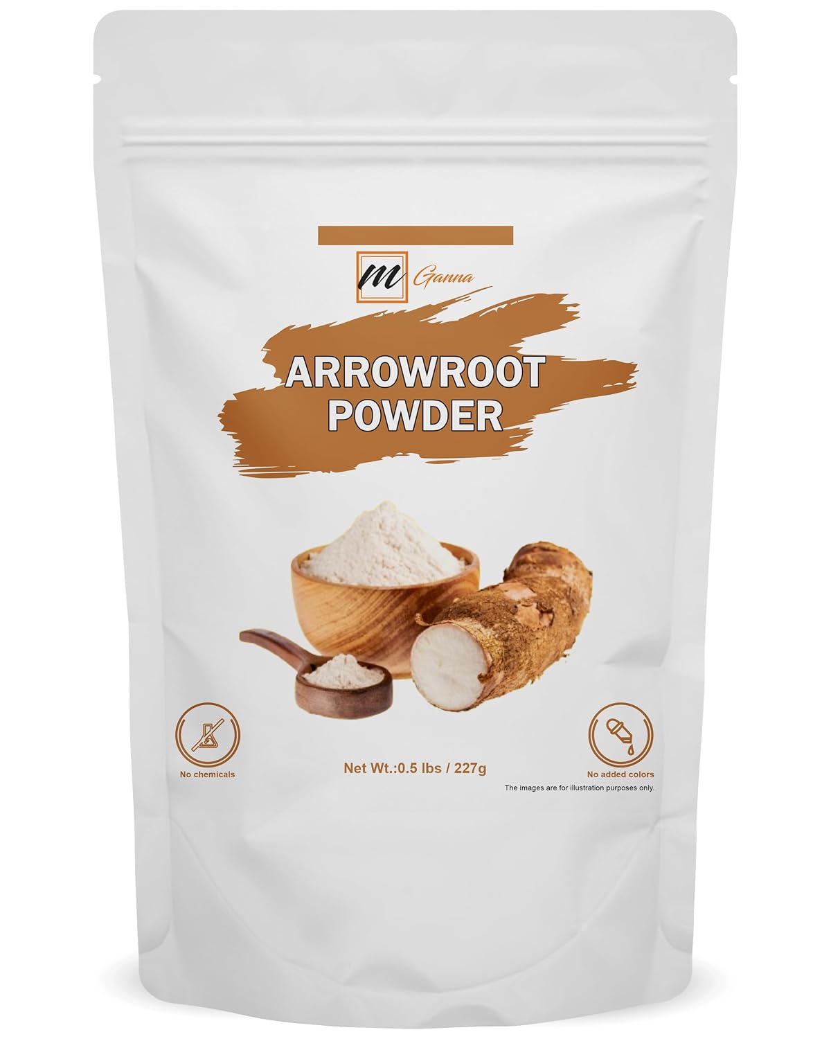 mGanna Arrowroot Powder: A Gluten-Free Thickener for Baking and More