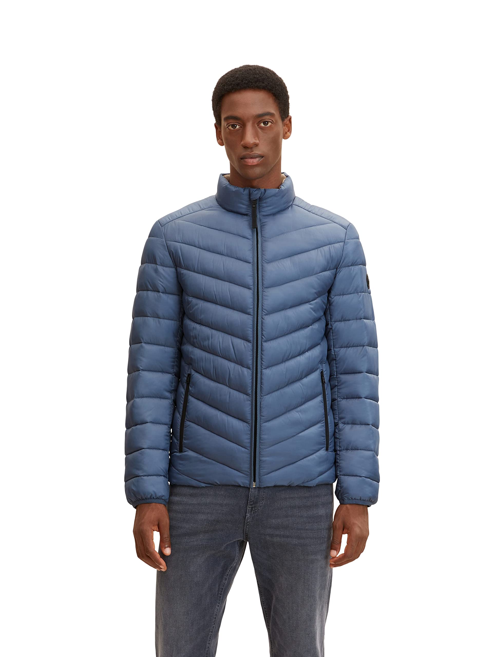 Piumino Uomo Napapijri Giacca Trapuntata Leggera TOM TAILOR Per Uomo In Nylon Collo 882628