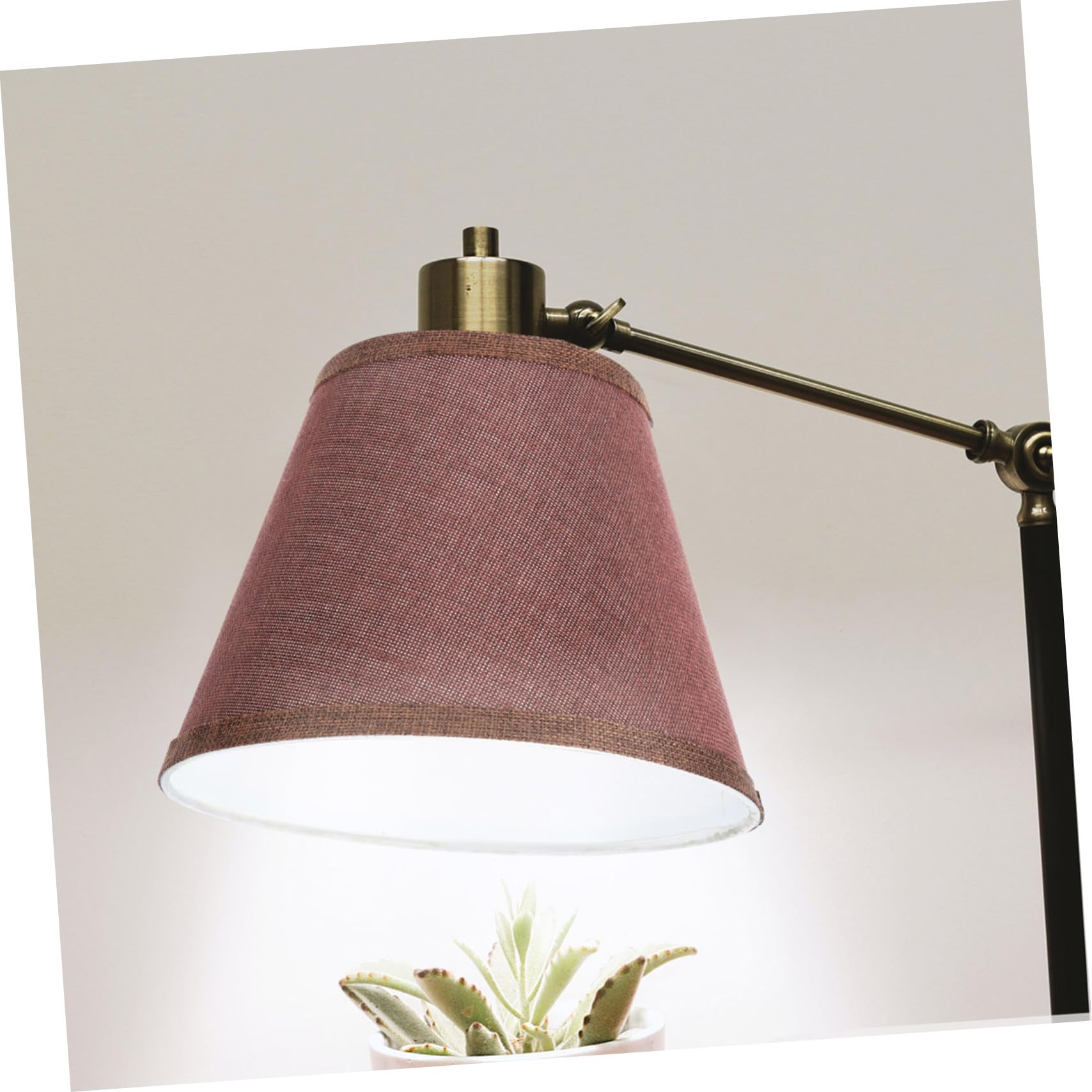 Pantalla de Lámpara de Pared de Tela y Metal Base E27 para Decoración Elegante en Hoteles y Hogares, Accesorio Decorativo Funcional