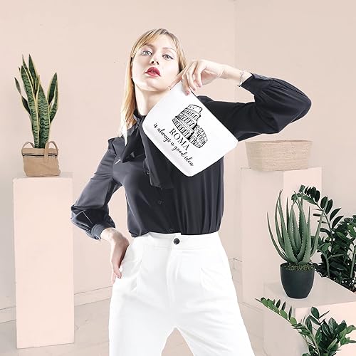 Miniatura 8 de GJTIM Regalo de viaje Roma, regalo de Roma, regalo sorpresa de viaje de Roma, regalo del Coliseo romano, regalo de recuerdo de Italia, bolsa de