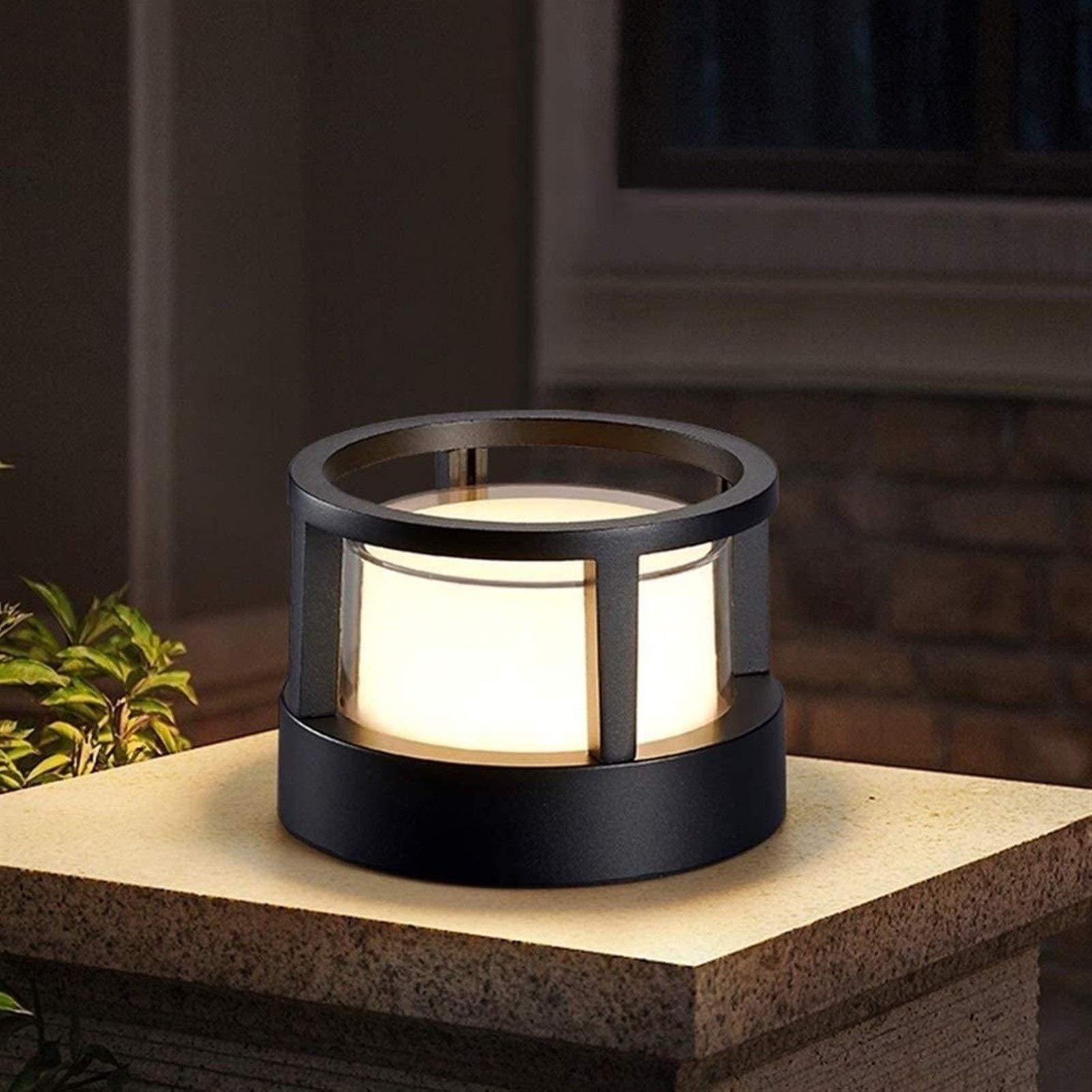 VDOQTLJT Modern Simple Garden Lights Gate Pillar Villas Outdoor Waterproof Wall Landscape Lamps