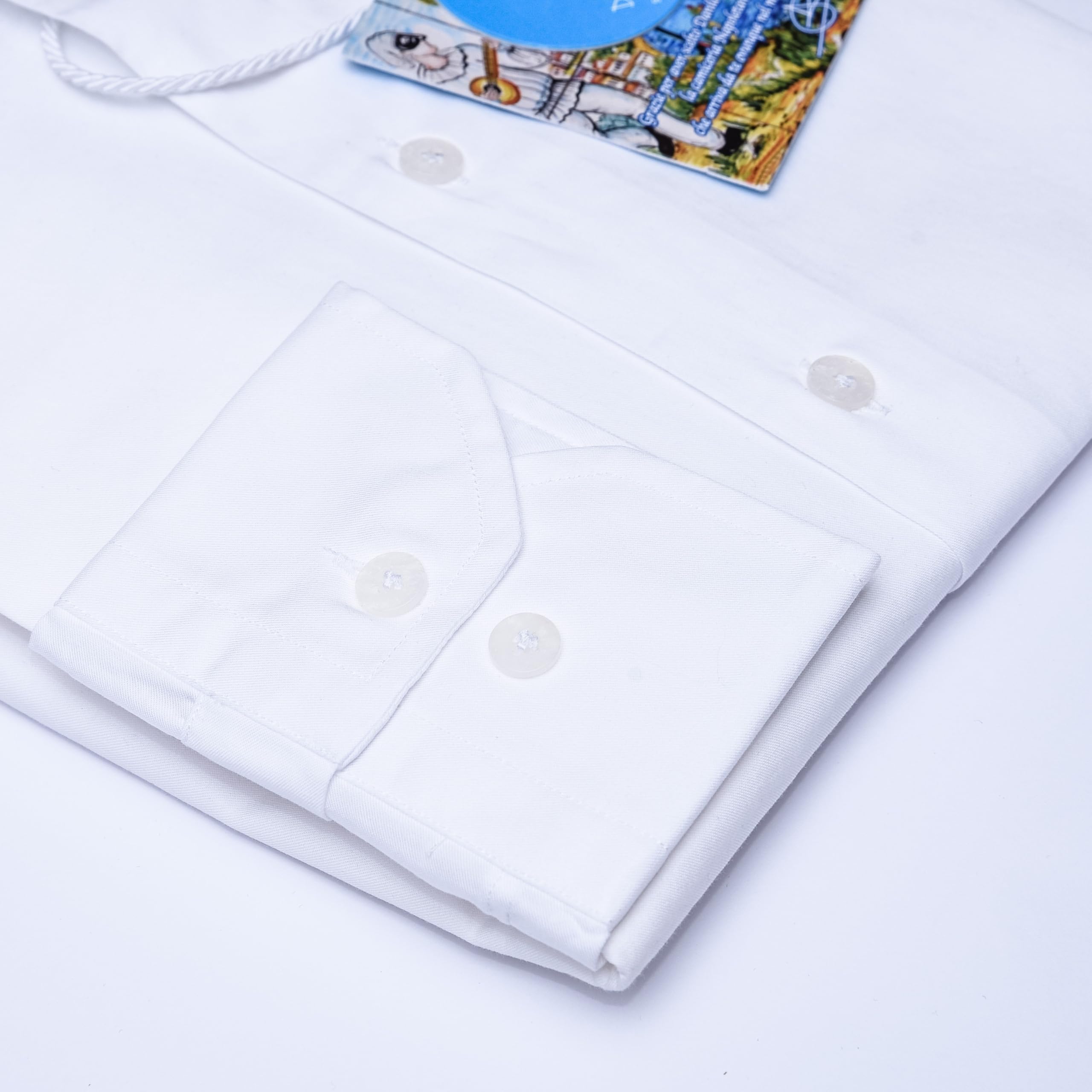 Camicia Uomo Collo Italiano in Cotone di qualità Superiore, Camicie da Uomo Custom Fit, Artigianale - Sartoria Napoletana