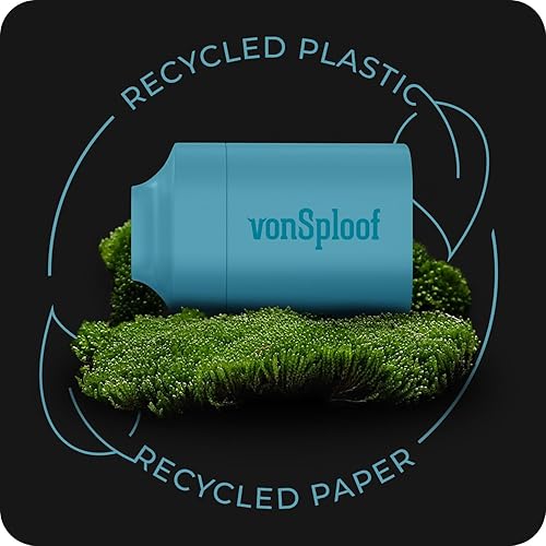 Miniatura 8 de vonSploof Personal Air Filter To Trap Smoke & Odor - Easy To Use & Long Lasting Replaceable Filter I Lasts up to 500+ uses (Charcoal Grey Case + 1