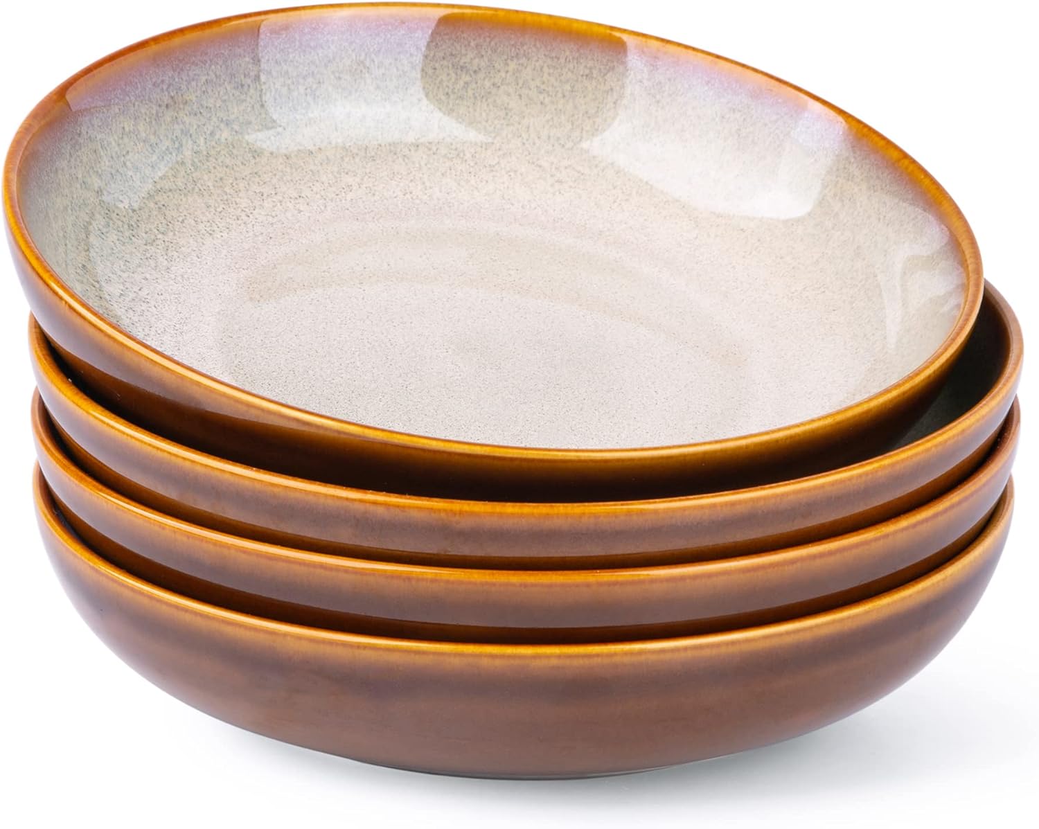 LERATIO Large Pasta Bowls,38oz Ceramic Pasta Bowls,9.0