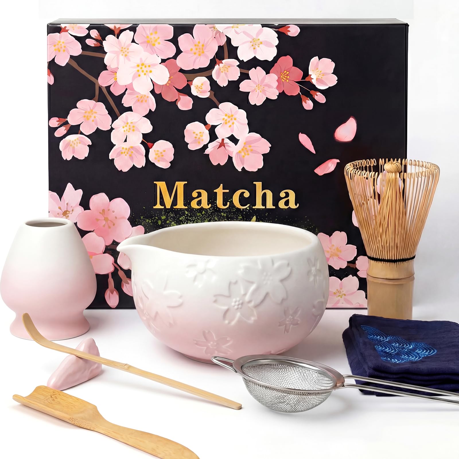 8 Pièces Kit matcha