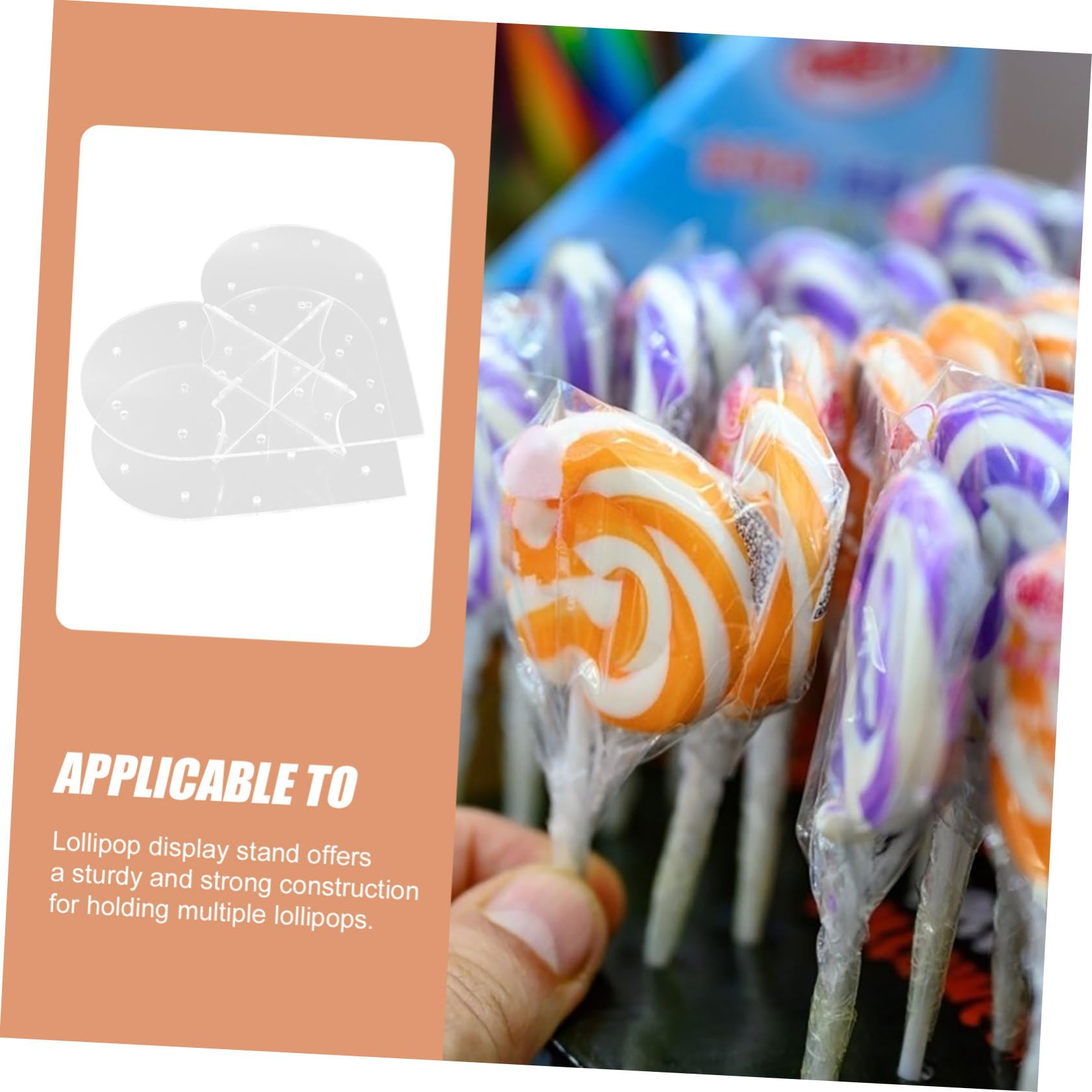 Herzförmiger Acryl Cake Pop Ständer Transparent Mit 15 Löchern Für Desserttisch Präsentation Lutscherhalter Party