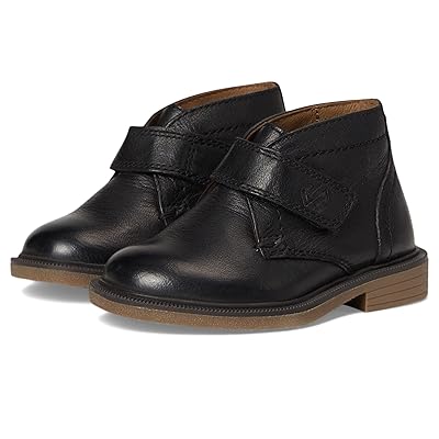 Johnston & Murphy Kids Calder Chukka (Toddler/Little Kid/Big Kid) Boys Shoes Black Full Grain