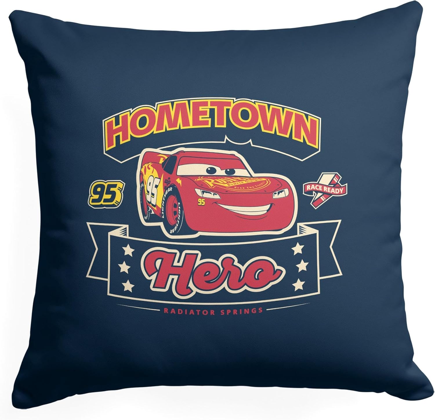 Northwest Cars Pillow, 18" x 18", Radiator Springs