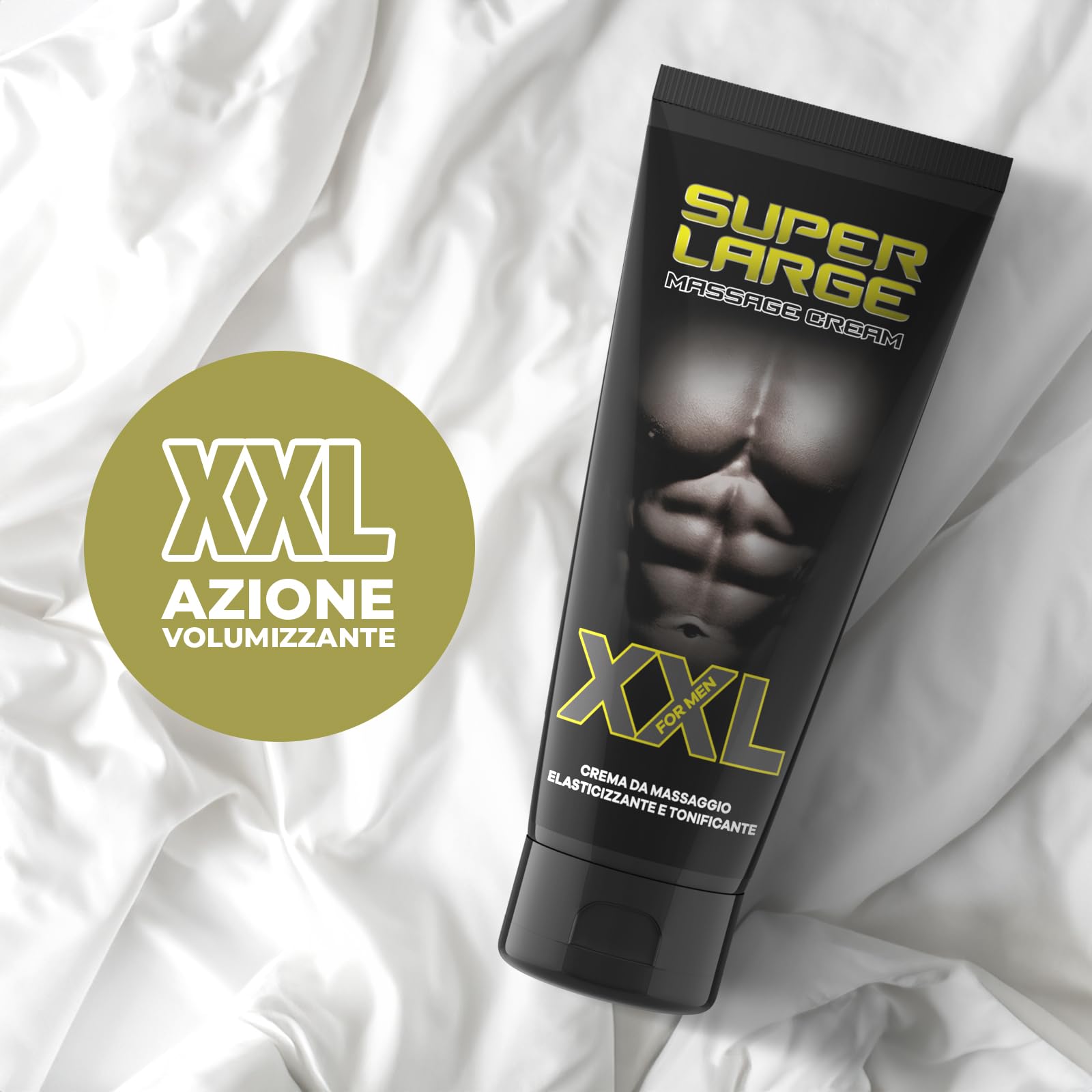 INTIMATELINE | Super Large - Crème Volumisante pour le Pénis, Augmente le Volume et la Fermeté, 75 ml