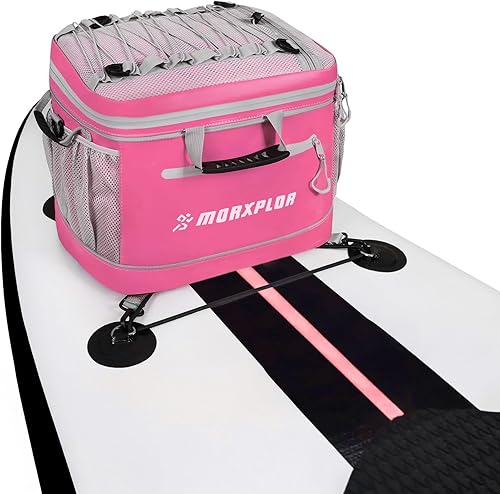 Miniatura 43 de Bolsa impermeable de PVC para cubierta de paddleboard, 40 latas Sup Deck Cooler Bag,Bolsa enfriadora para paddleboard,Bolsa térmica para lonchera