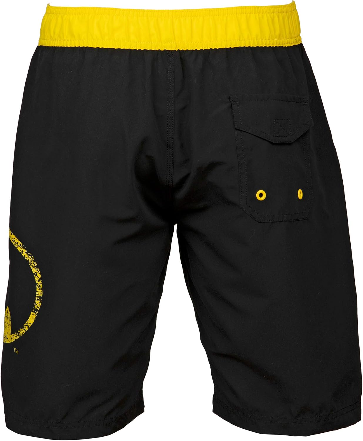 Underboss Batman Symbol Heather Black Board Shorts XXLarge (44-46)