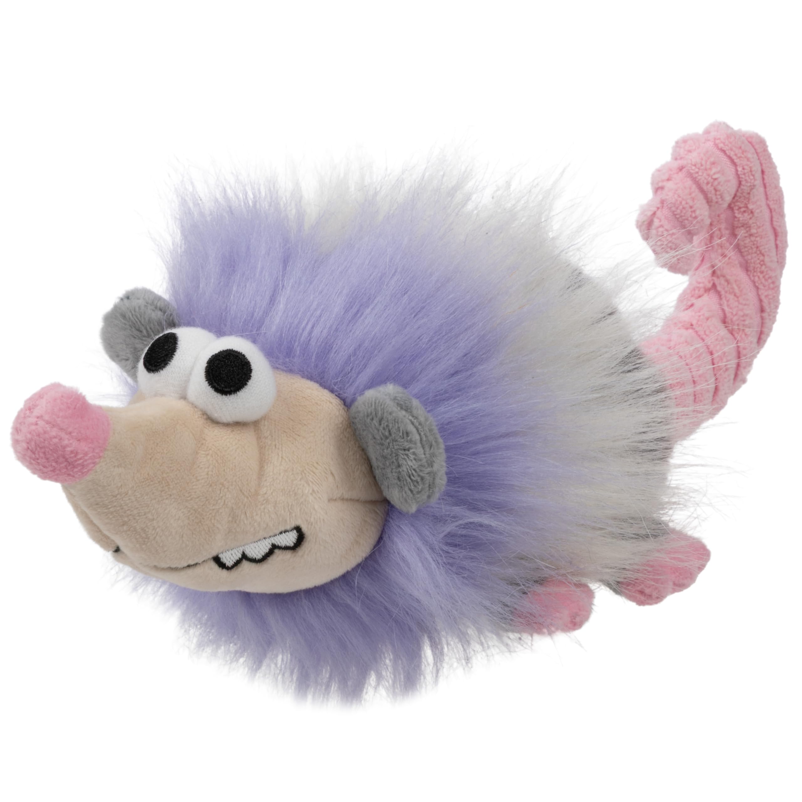 goDog Silent Squeak Urban Wildlife Pippa Possum Ultraschall Quietschendes Hundespielzeug Plüsch mit Kauschutz-Technologie Medium