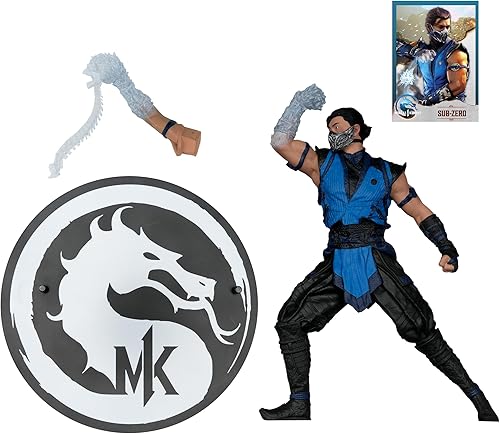 Miniatura 3 de McFarlane Toys - Figura posada a escala 16 de Mortal Kombat Sub-Zero (Mortal Kombat 1)