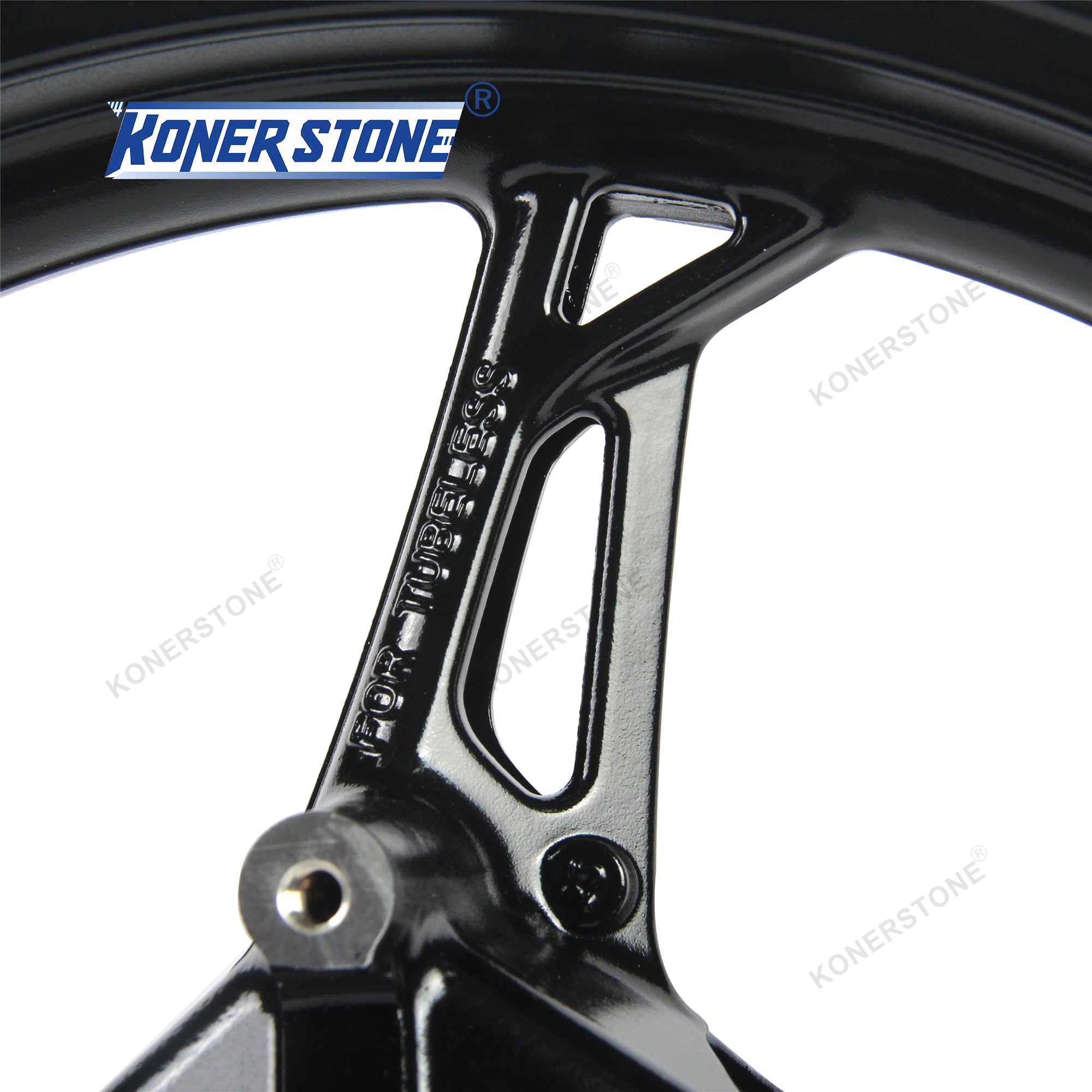 Vorderrad Felge für BMW S1000RR 2019-2024 / S1000R 2019-2024 / S1000 XR 2019-2024 3,5 x 17 Zoll glänzend schwarz Motorradzubehör 2020 2021 2022 2023