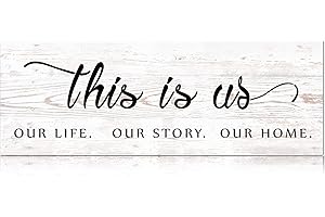 This is Us Wooden Wall Sign: A Touch of Home for Your Family