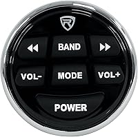 Vista 5 de Rockville Receptor Bluetooth marino RGHR2, USB+Remoto+2 6.5" Altavoces Wakeboard