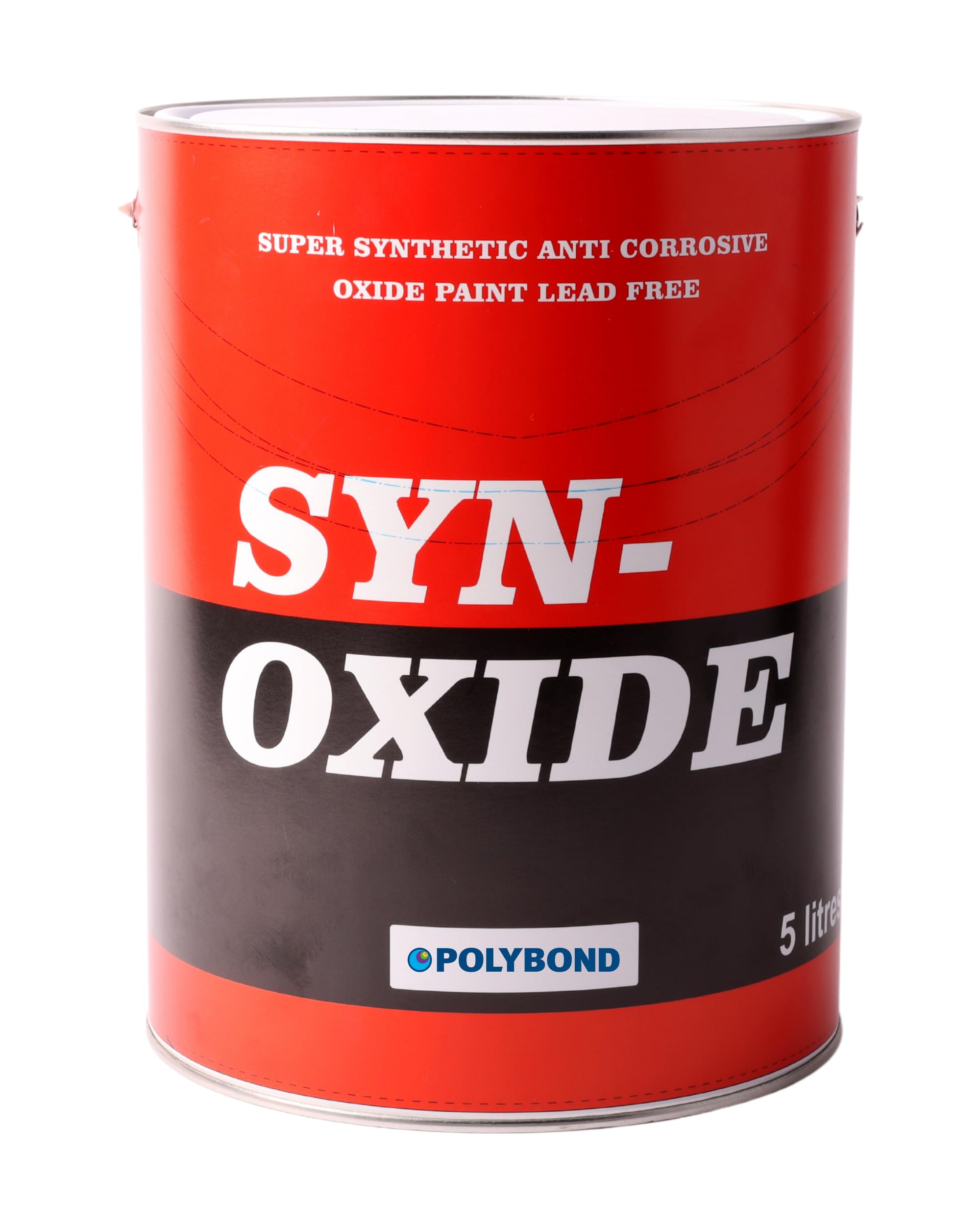 Polybond Red Syn-Oxide Super Synthetic Anti Corrosive Paint - 5 Litre