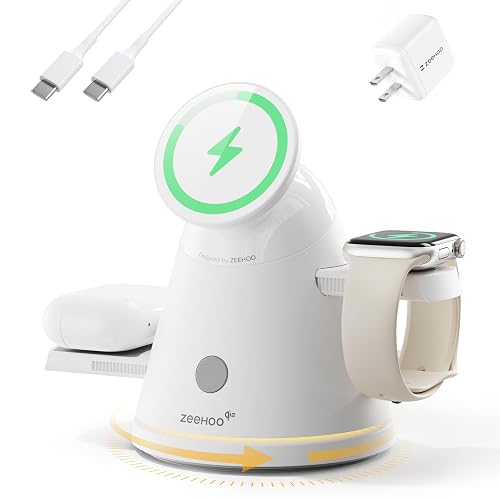 3-in-1 Qi2 MagSafe Charging Station for Apple