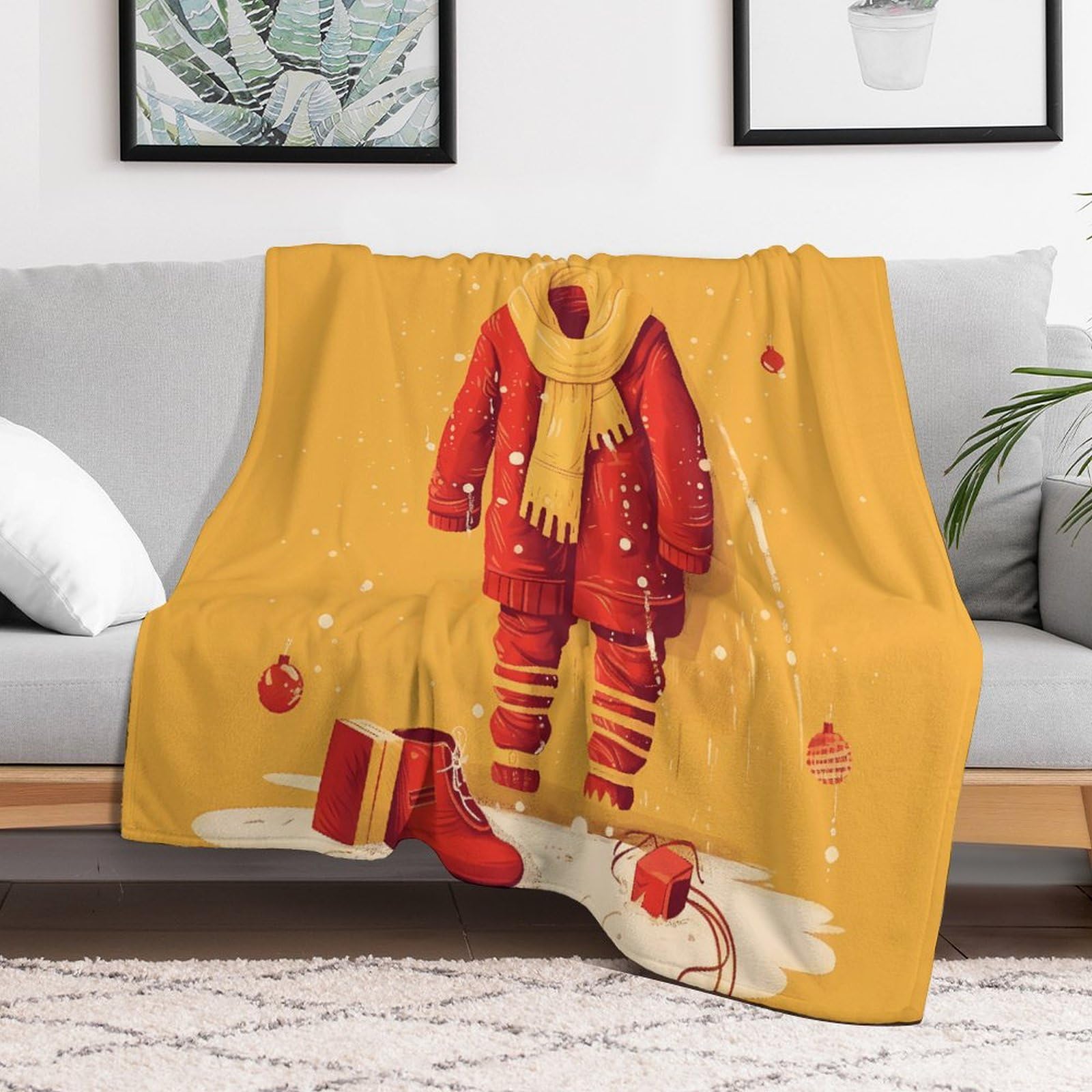 Couverture en polaire pour climatisation et nuits fraîches