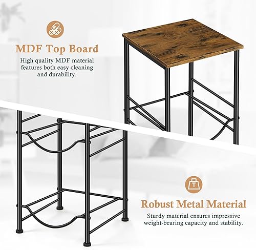 Miniatura 3 de Soporte para jarra de agua de 5 galones, dispensador de agua con estante superior, estante de almacenamiento para jarra de agua de 5 galones para