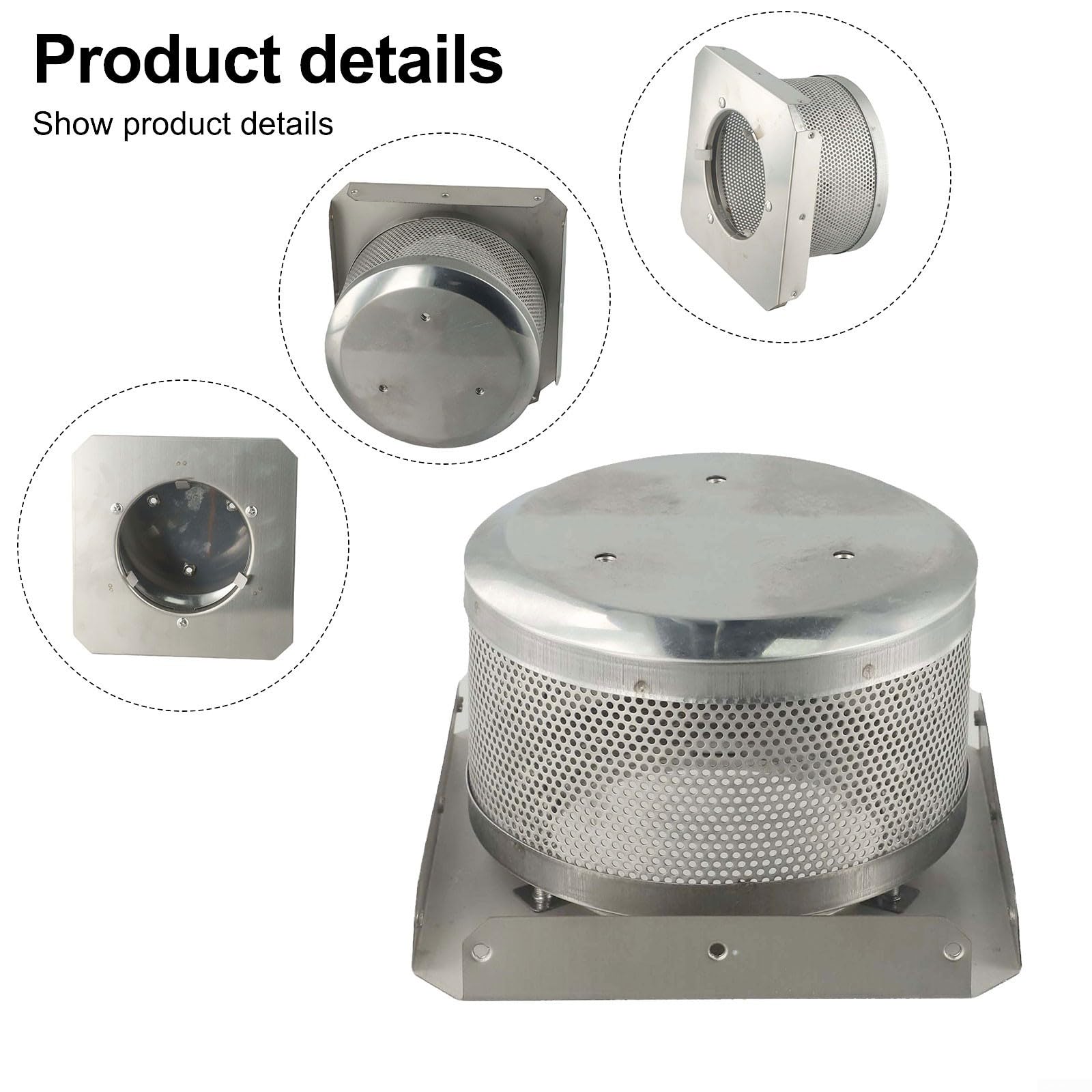 Pièces de rechange pour chauffage de terrasse, pièces de rechange pour chauffage extérieur, base pyramide à 4 côtés en acier inoxydable 304, pour la plupart des chauffages carrés en verre