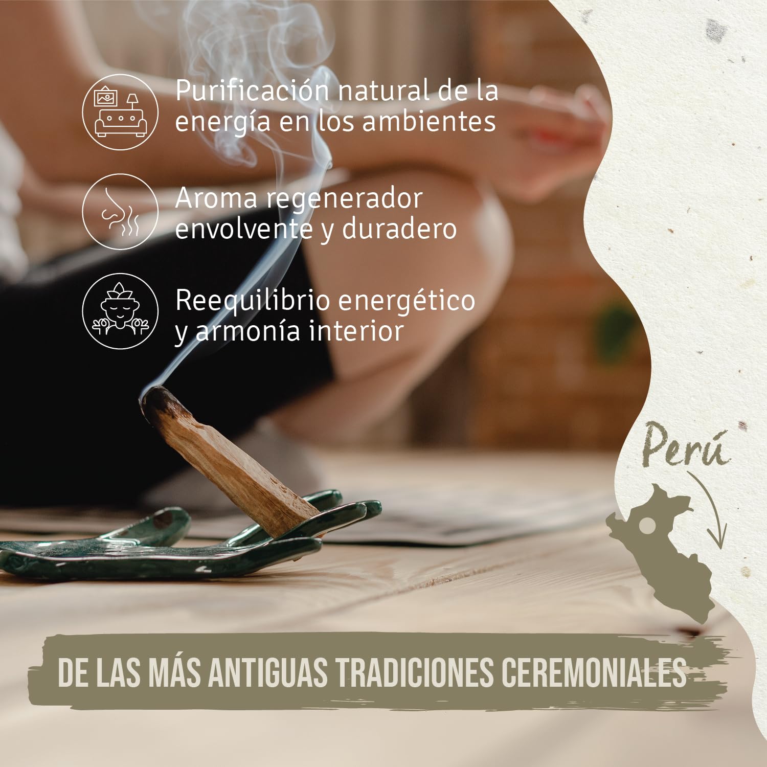 Palo santo, envase ahorro