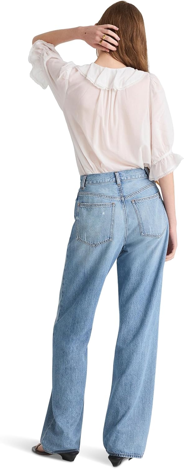 Madewell Women's The Perfect Vintage Wide Leg Jeans in Airy Denim - Image 3