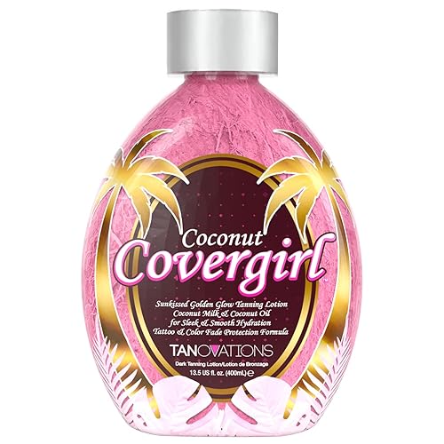 Tanovations Coconut Covergirl Sunkissed Golden Glow Loción bronceadora (13.5 fl oz)