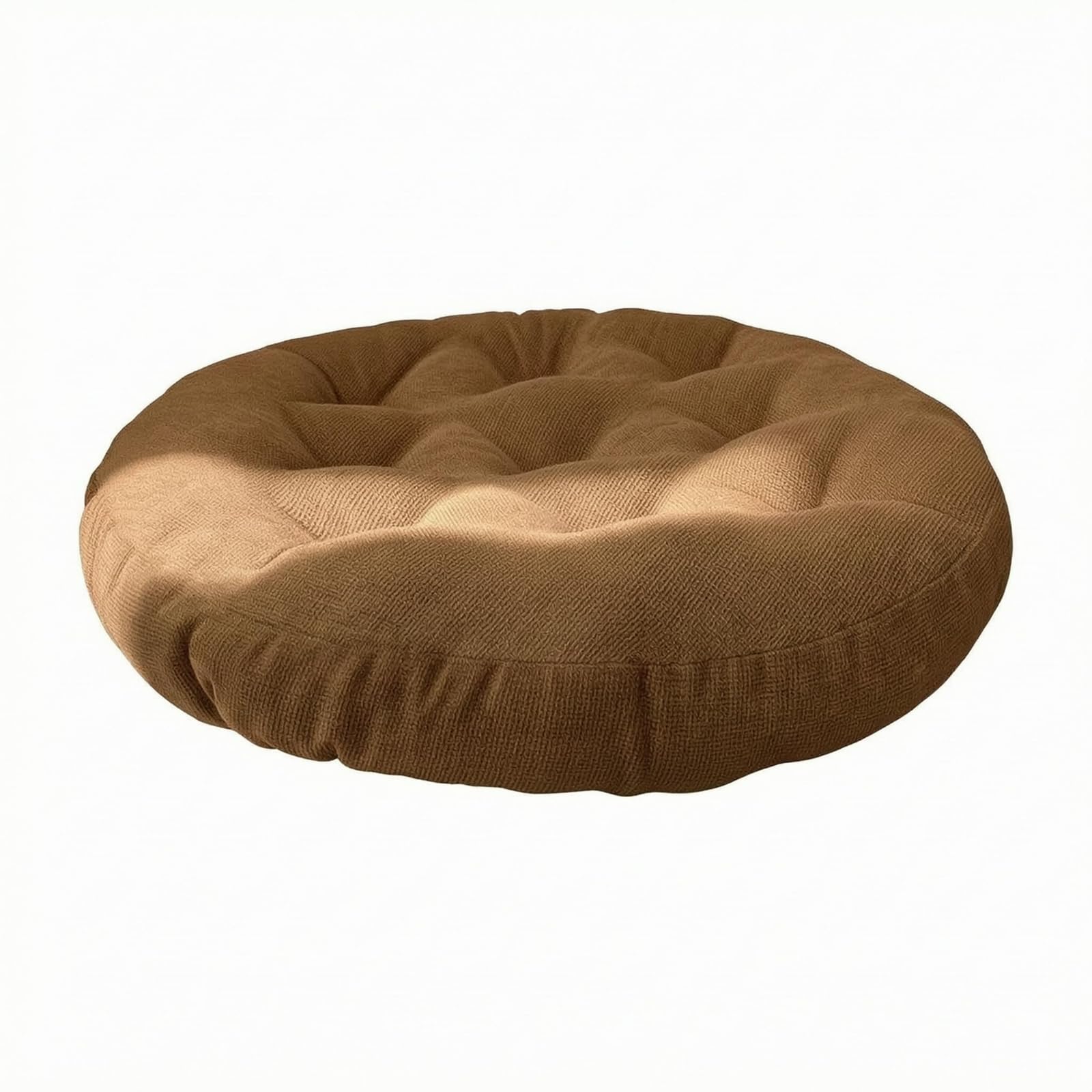 Cuscino da Meditazione Cotone Lino Cuscino Sfoderabile Arredo Morbido, Bianco