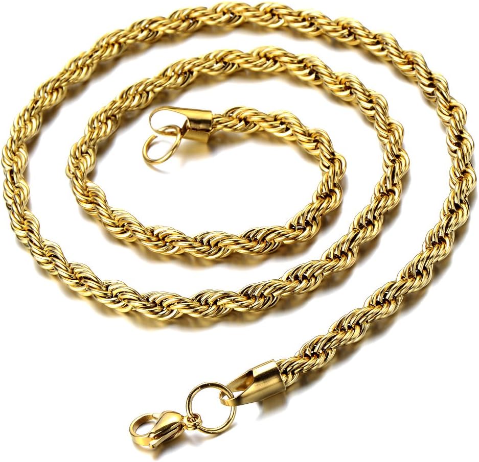 COOLSTEELANDBEYOND Men's Gold Toned Iced Out Cross Pendant Necklace of Stainless Steel, Embellished Religious Hip Hop Jewelry, Sparkling Clear Stone Crucifix, Bold Urban Statement Piece, Gift for Him