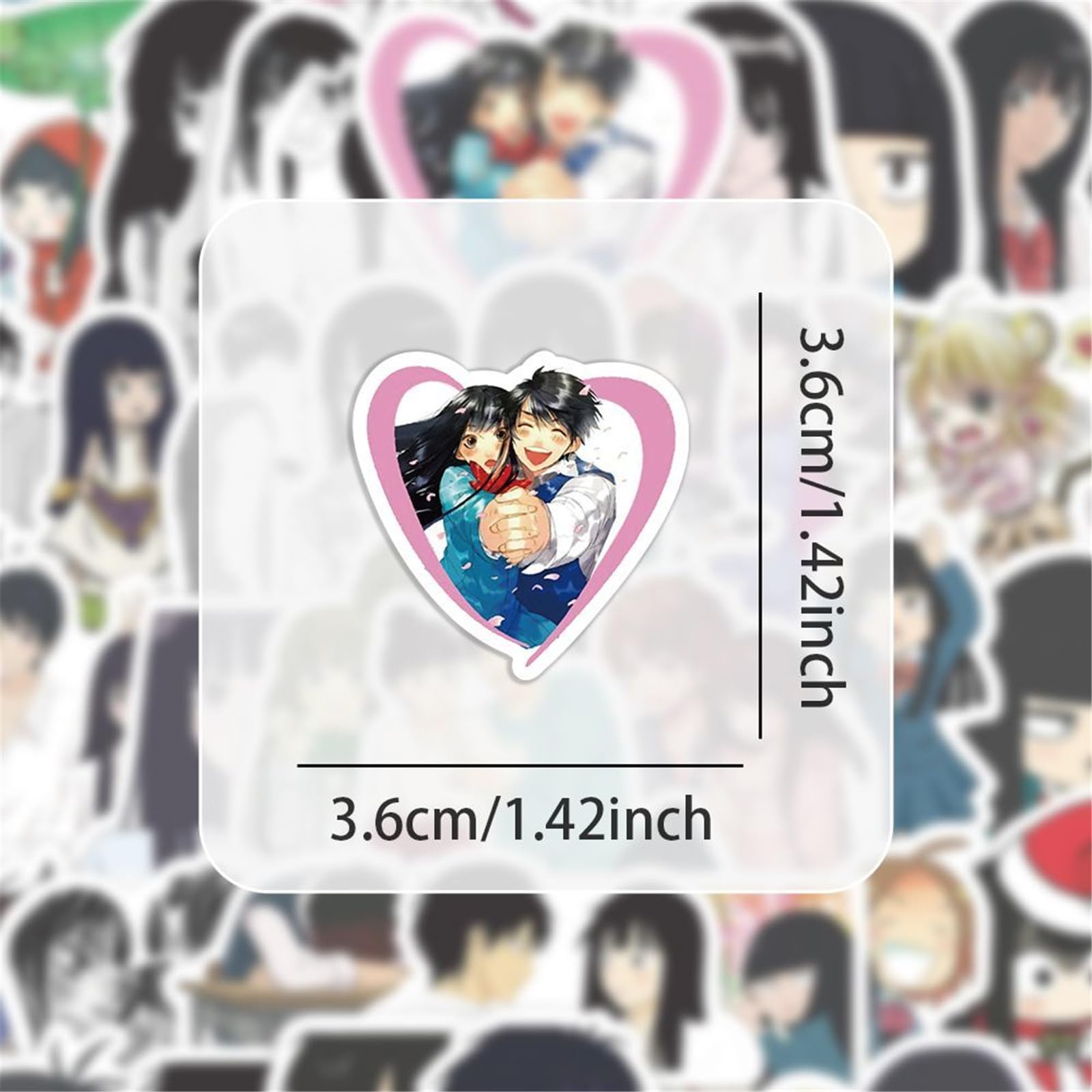 Amazon.co.jp: [HESHI] 君に届け 周辺 120枚 ステッカーセット 黒沼
