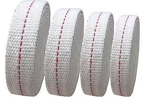 Cotton Wick for Candle Making Oil Lamp Wicks Burner, 6.5 Feet Per Roll